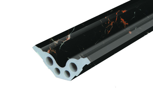  Internal Corner PVC Foam Profile / Moisture Proof PVC Faux Marble Frame Manufactures