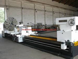  Cylindrical Surface Turning Horizontal Lathe Machine With 16 Tons Load Capacity Manufactures
