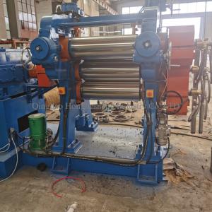  Rubber Sheet Three Roll Calender Machine 3 Roll PLC Controlled Manufactures