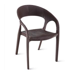  Modern Patio Plastic Wedding Rattan Wicker Chairs 58*55*87 cm Manufactures