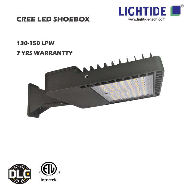  CREE LED Shoebox Area Lights, 200W, CE/ROHS, 7 Years Warranty Manufactures
