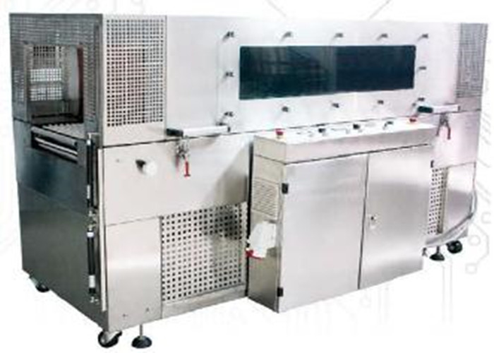  Stainless steel Shrink wrapping machine tunnel type Turbine Heat Circulation System Manufactures