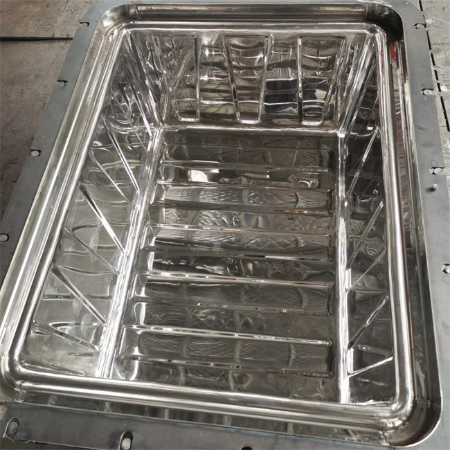  Sustainable Rigid Turnover Box Mould 40000 Shots Plastic Container Mold Manufactures
