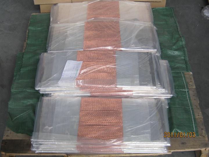  High Conductivity Flat Copper Strip Flexible Braided Connector Manufactures