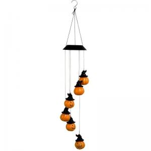  80cm Length 12.5cm Width Outdoor Wind Chimes , Halloween Wind Chimes For Courtyard Manufactures
