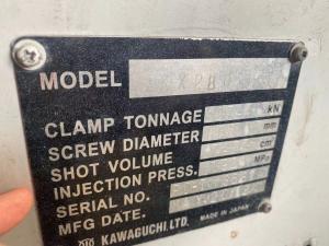  280 Ton KAWAGUCHI Injection Molding Machine Precision Servo Motor Manufactures