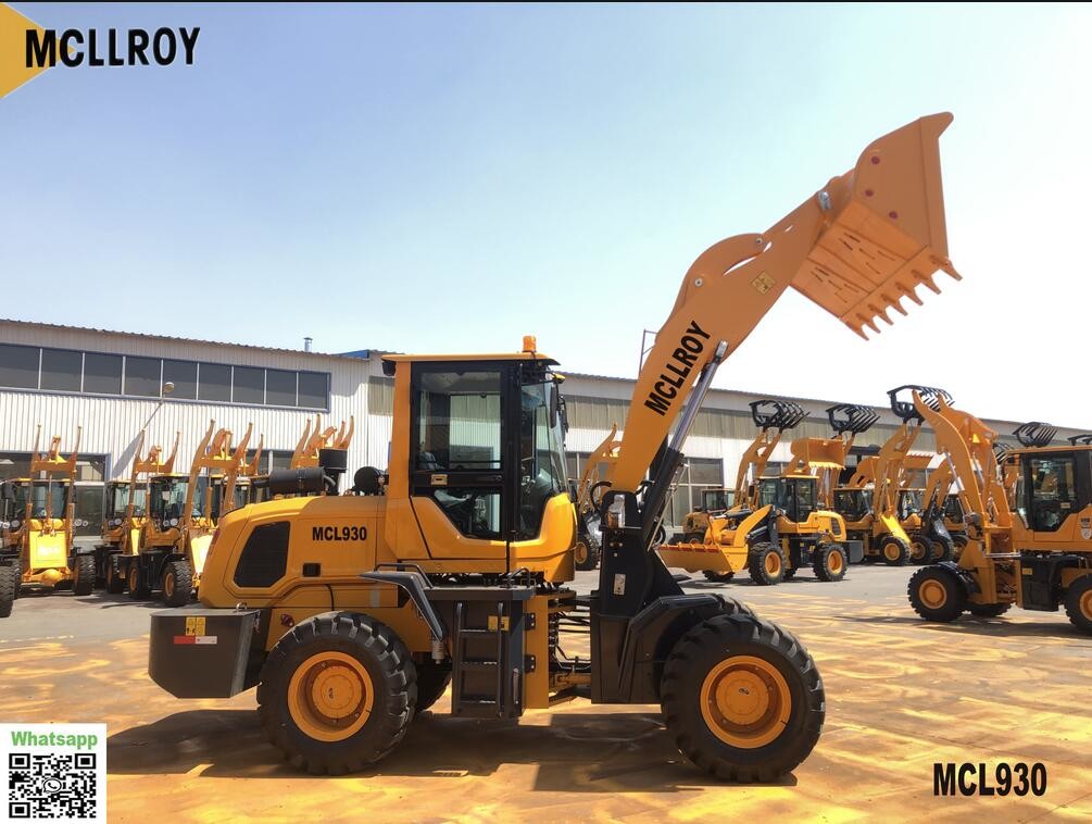  Hydraulic 42kw Front Wheel Loader 16 Tire Single Bucket Automatic Gearbox Manufactures