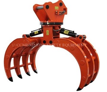  Hydraulic Orange Peel Grab Underwater Four Rope Dredging Grab Manufactures