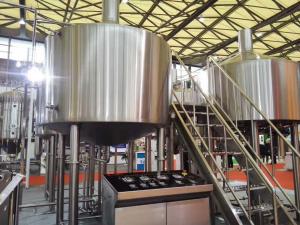  Touch Screen Large Home Brewing Equipment 2000L Sus304 Brewhouse Equipment Manufactures