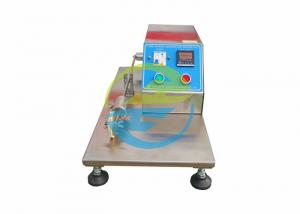  IEC60730-1 Label Marking Abrasion Test Machine With Φ65*7.5mm Friction Wheel Manufactures