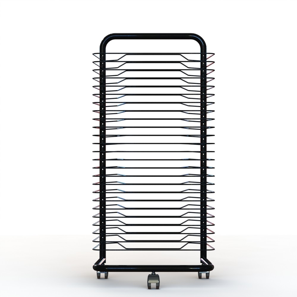  ISO Art Drying Metal Tubular Office Display Racks Wire Shelves A3 Size Manufactures