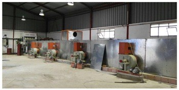  Brick Oven Drying Line Egg Tray Making Machine High Capacity For Paper Industry Manufactures