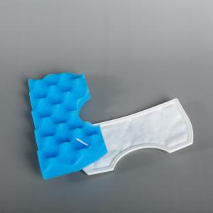  White Blue Sponge Foam Microfiber Vacuum Cleaner HEPA Filter Manufactures