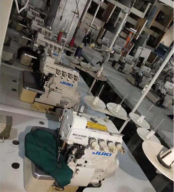  Used Industrial Juki Overlock Sewing Machine 220V 550W electric direct drive Manufactures