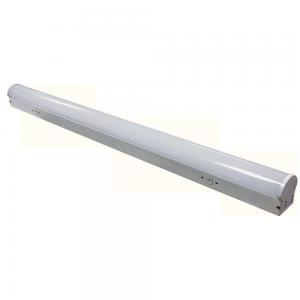  DLC qualified 4FT Linear LED Strip Light Fixture 30W, 100-277VAC, 5-yrs warranty Manufactures