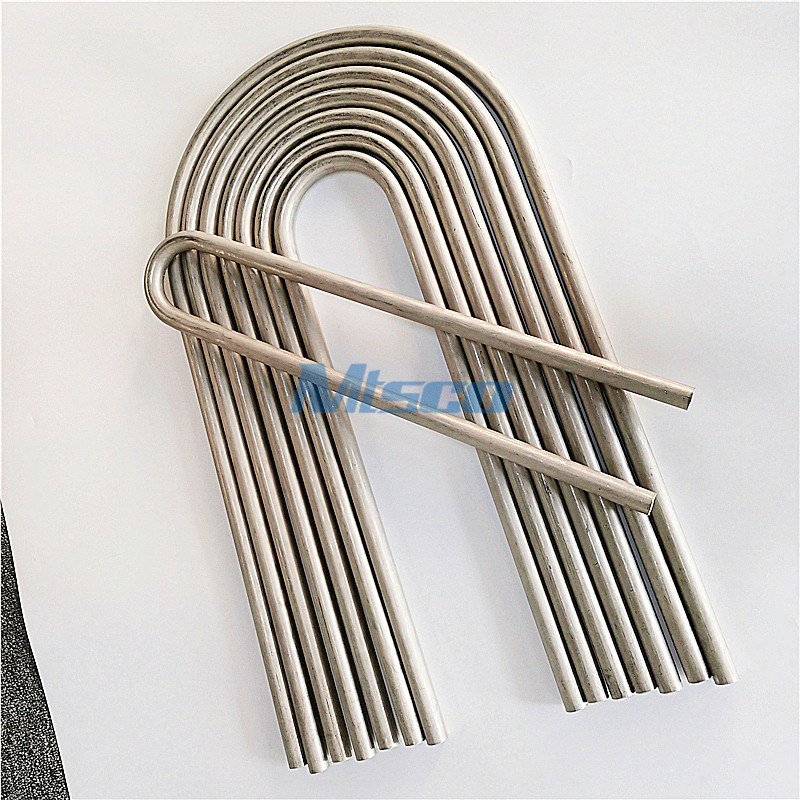  31.8mm Cold Rolled Nickel Alloy Straight U Bend Tube Corrosion Resistance Manufactures