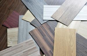  Waterproof Wood Grain PVC Floor Tiles No - Wax 9"X48" Installed With Glue Manufactures