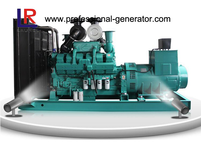  OEM 400V Open Diesel Generator Cummins , 600kw Diesel Generating Set with Electric Motor Manufactures