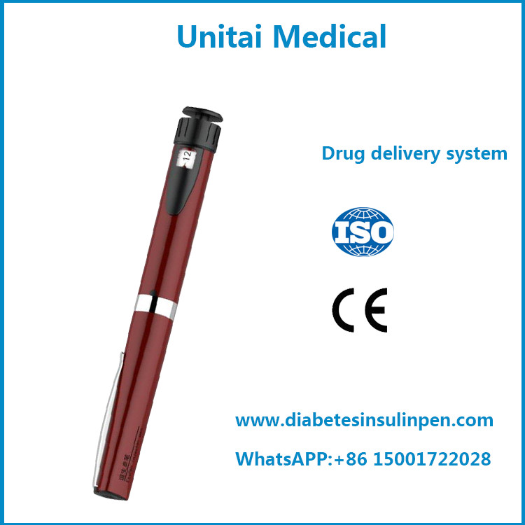  Diabetes 3 Ml Cartridge 60U Reusable Insulin Pen Manufactures