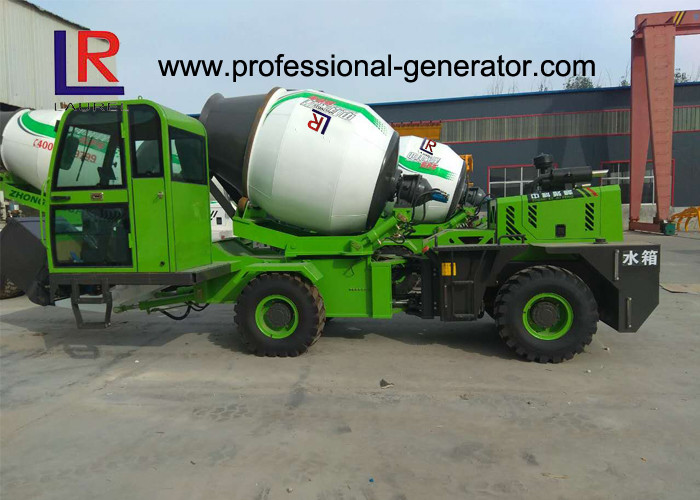 2.6 Cubic Meters 30° HJ80-43 Mobile Concrete Mixer Truck Manufactures