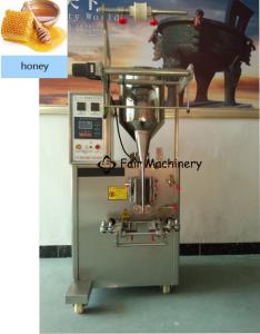  5Bag/Min SGS ISO Liquid Pouch Packing Machine For Honey Sachet 0.4mpa Manufactures