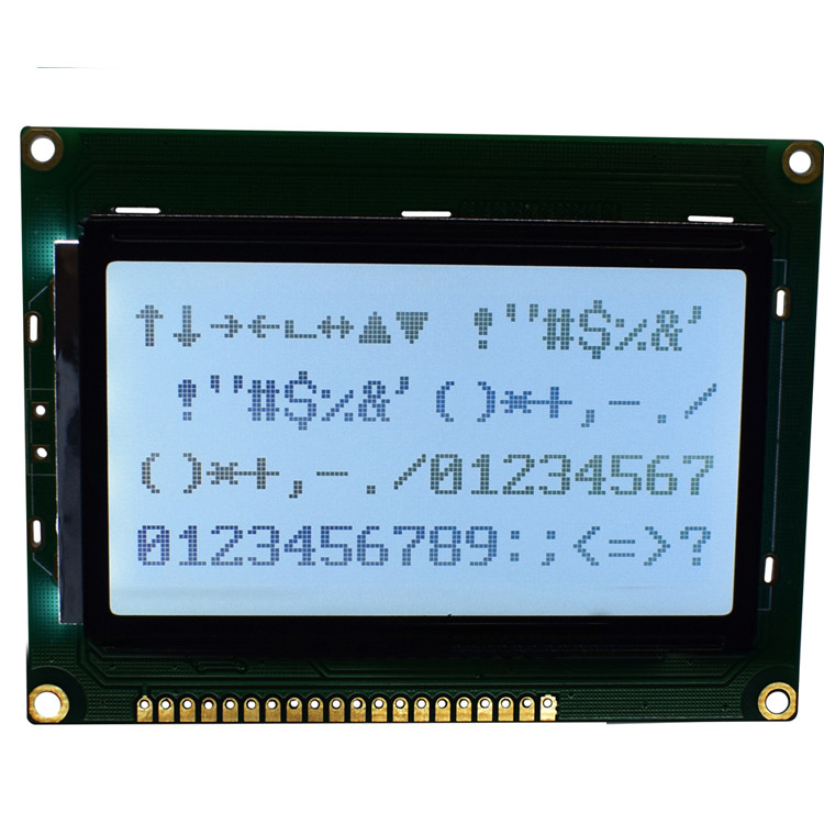 STN Dot Matrix Graphic LCD Module 93*70mm AIP31020 Controller Type