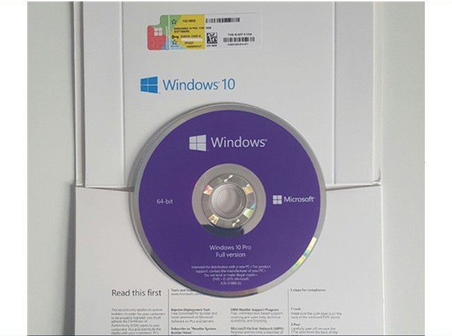  OEM Box Microsoft Windows 10 Professional Retail License Online  Activation Manufactures
