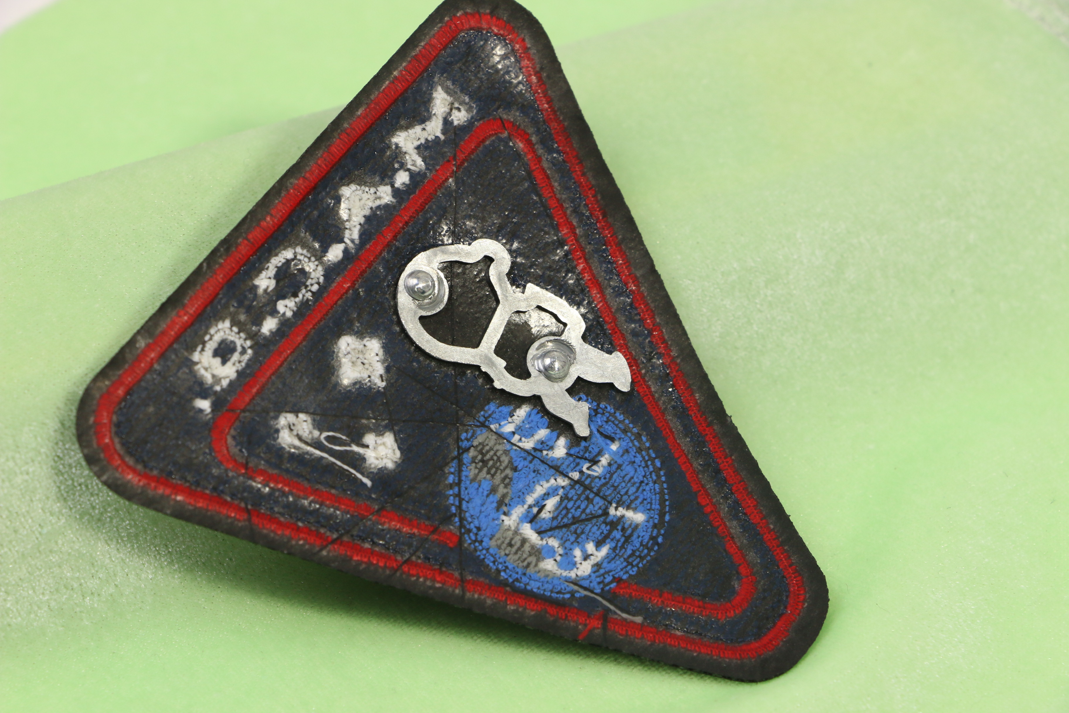  Soft Triangle Toothbrush Astronaut Patch For Iron On Or Sew On Cloth Caps Backpack Bag Manufactures