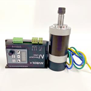  Brushless Dc Motor CNC 48V 400W 12000rpm JSSBY-90-4120-CD15 0.4N high torque Manufactures