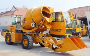  Articulated Steering 2900 Liters Mobile Concrete Mixer Truck Manufactures
