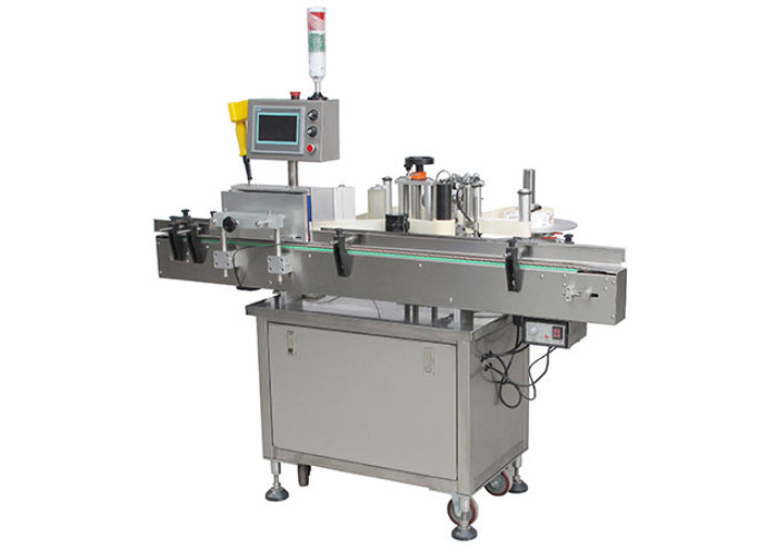  Round Shape High Speed Labeler Stainless Frame With Touch Screen Control System Manufactures