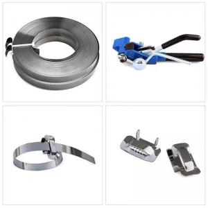  Stainless steel band,stainless steel buckle for cable clamps/ADSS fittings Manufactures