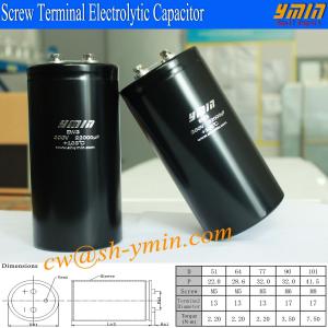  22000uF 300V CapacitorSupplier Screw Mounted Terminal Aluminum Electrolytic Capacitor for Electricity Vehicle Manufactures