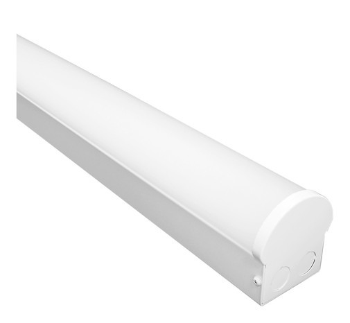  DLC qualified 8FT Linear LED Strip Light Fixture 60W, 100-277VAC, 5-yrs warranty Manufactures