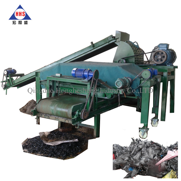  150mm Green Scrap Rubber Steel Separator Scrap Rubber Friction Separating Machine Manufactures