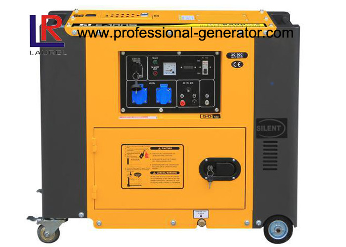  Air Cooled Silent Portable Electric Diesel Generator Single Phase for Home 220V Manufactures