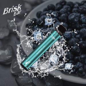 6ml Brisk Bar Blueberry Ice Flavor Disposable Vape Pen 2000 Puffs Manufactures