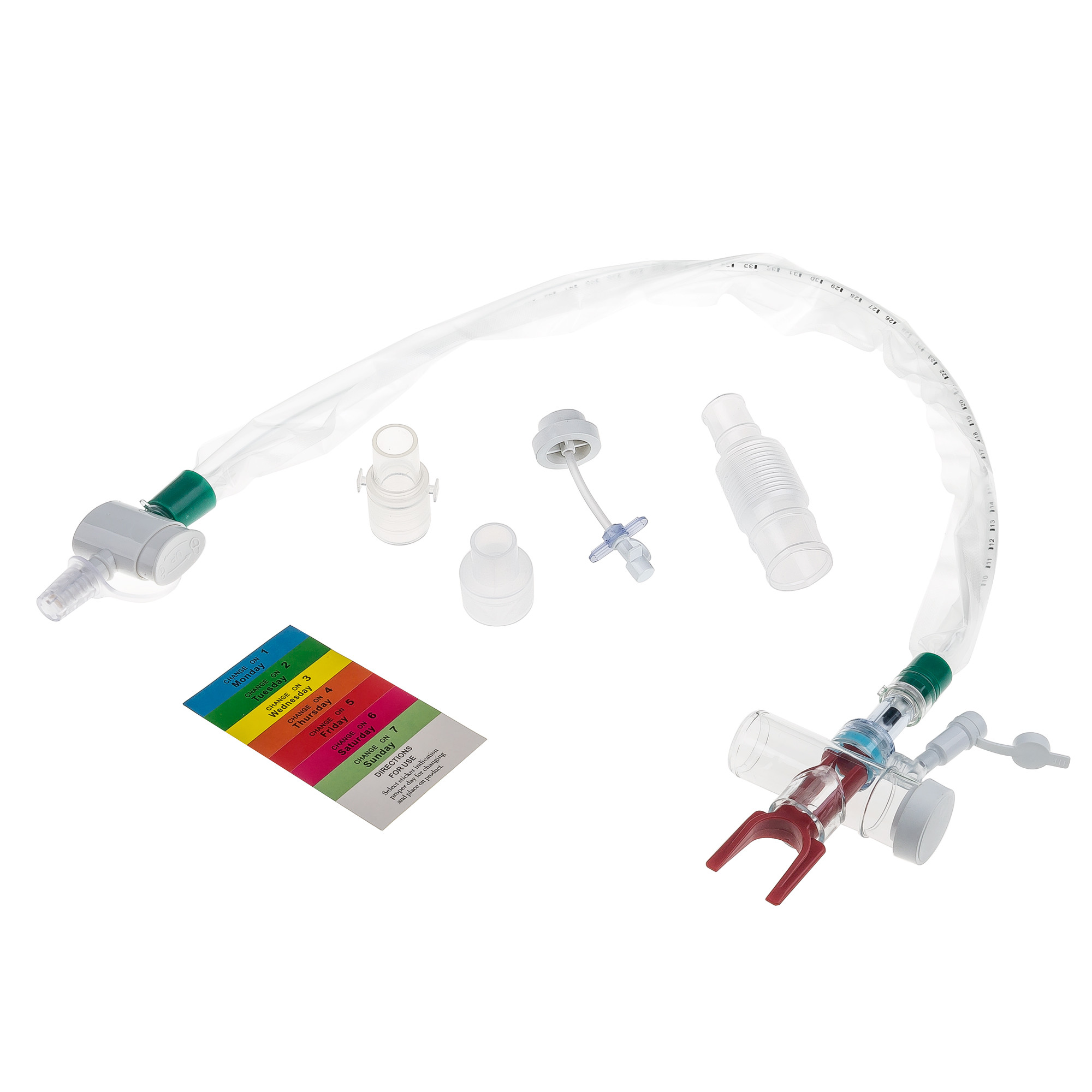  600mm Length 14Fr Trach Suction Catheter In Line Suction Catheter PVC Material Manufactures