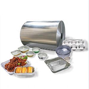  Food Grade Aluminium Strip Roll Heat Resistant 0.006~0.009mm Manufactures