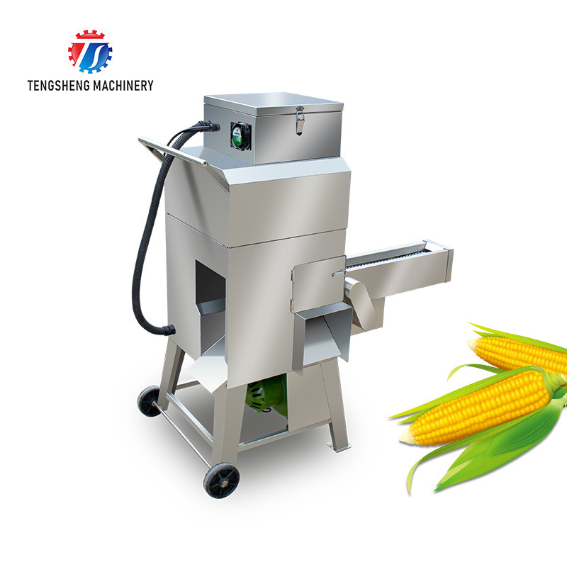  Activity Bearing Wheel Sweet Corn Thresher , Electric Corn Sheller Machine Manufactures
