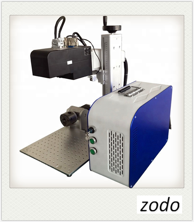  3D surface dynamic auto focusing fiber laser marking machine Manufactures