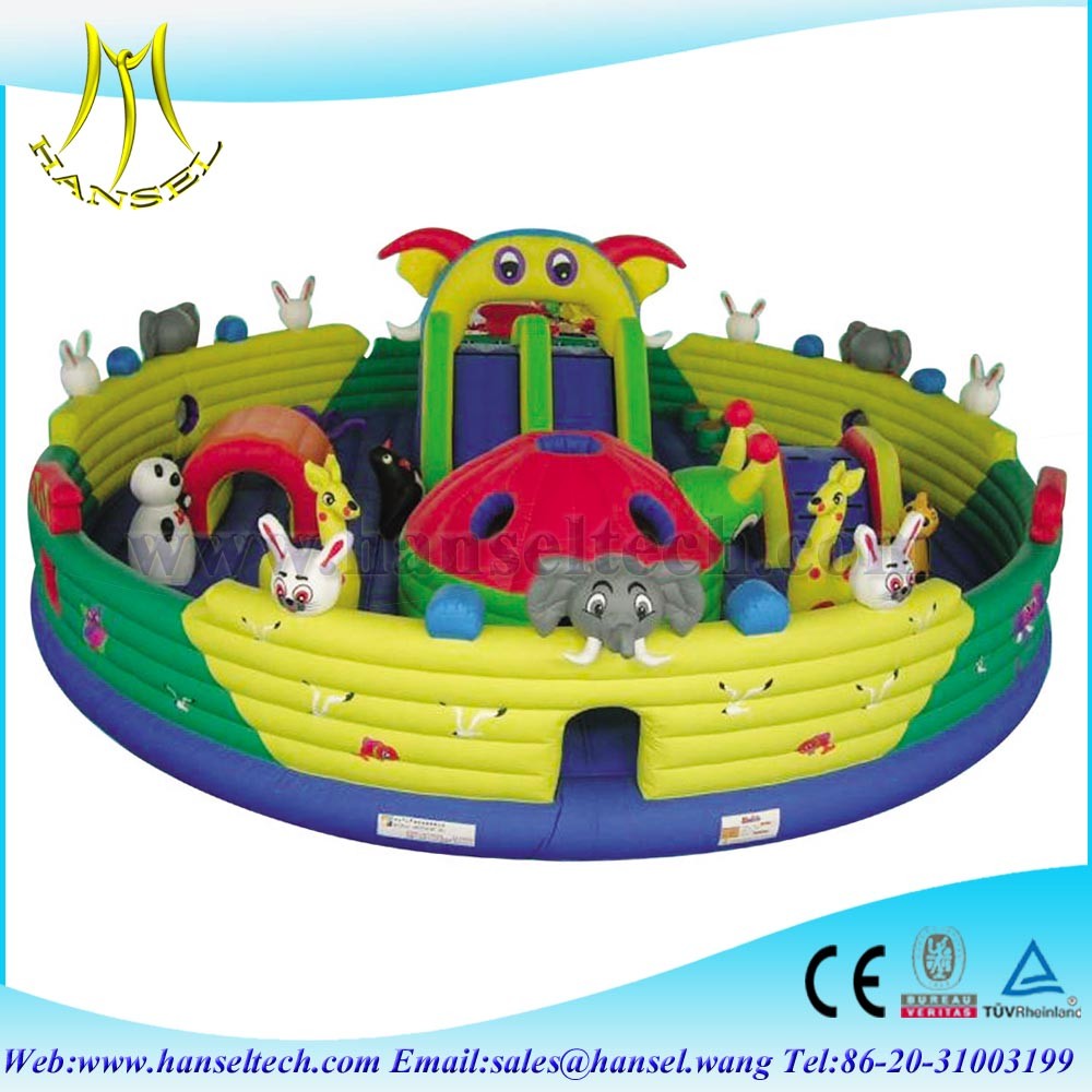  Hansel 2015 Affordable attractive inflatable jumping castle slide bouncers Manufactures