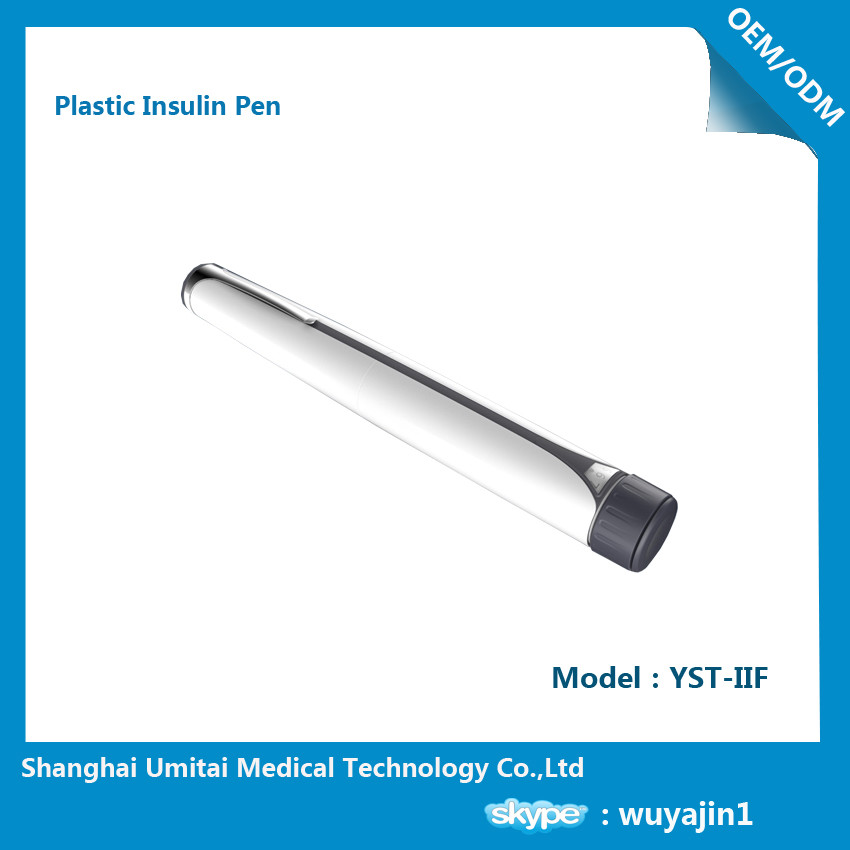  Adjustable Dosage Reusable Insulin Pen Devices 0.01ml - 0.6ml OEM / ODM Available Manufactures