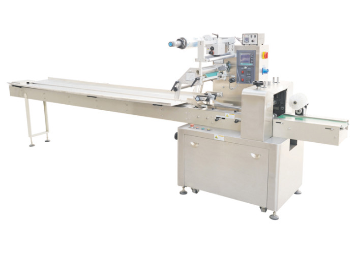  Automatic Horizontal Flow Pack Machine , Horizontal Form Fill Seal Packaging Equipment Manufactures