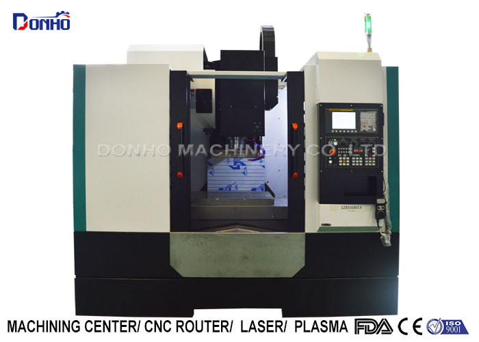  3 Color Alarming Lamp CNC Vertical Machining Center For Sanitary Ware Manufactures