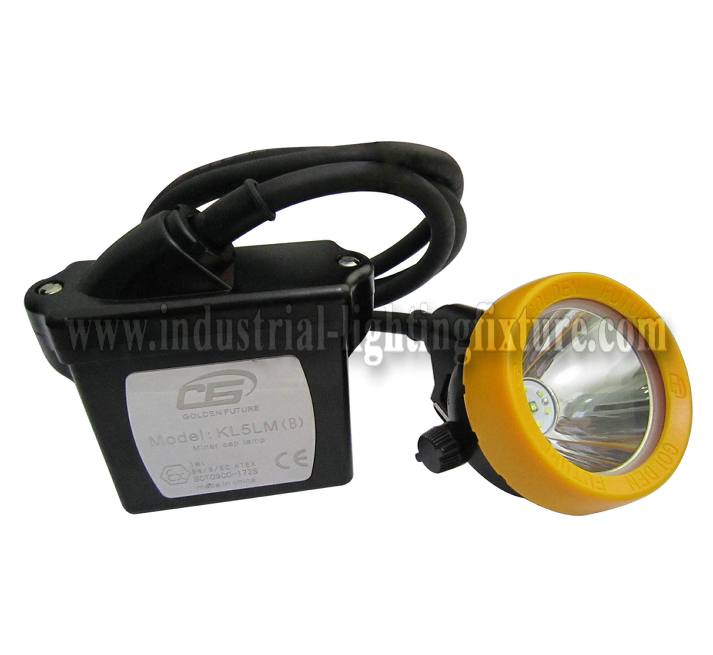  15000 Lux DC 4.2V Mining Hard Hat Lights 3.7V with Short Circuit Protection Manufactures