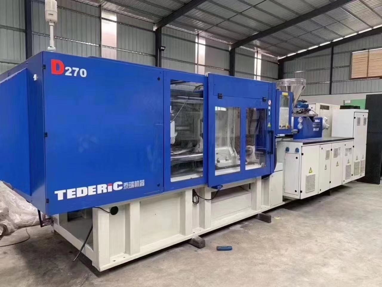  270 Ton Hydraulic Plastic Injection Moulding Machine Second Hand Tederic D270/M640 Manufactures