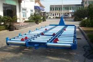  Standard Channel Steel Airport Pallet Dolly 6692 x 2726 mm CE Approved Manufactures