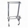 Buy cheap Silver-painted Vending Machine Stand with Wheel from wholesalers