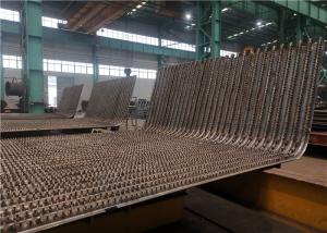  Pin Type Barbed Boiler Water Wall With Refractory Coating NDT Manufactures